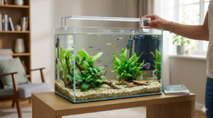 първи стъпки при избор на аквариум.